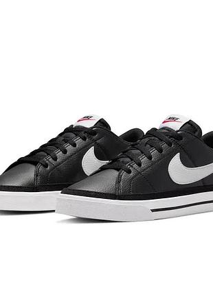 Nike court legacy low black