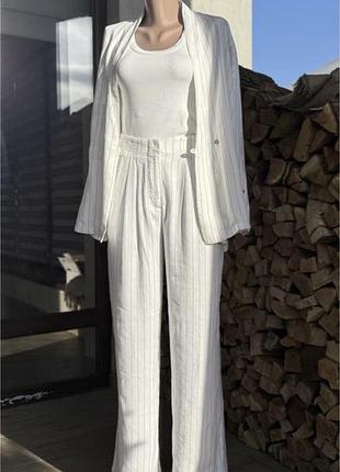 Костюм лляний massimo dutti