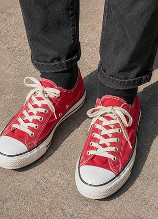 Оригінальні кеди converse chuck taylor all star ox red • розмір 39