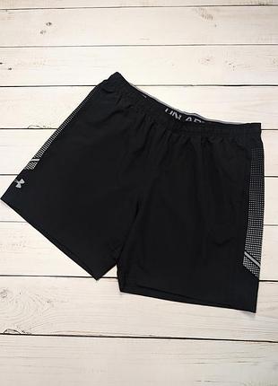 Чоловічі чорні легкі спортивні шорти under armour woven shorts оригінал андер армор розмір xxl 2xl