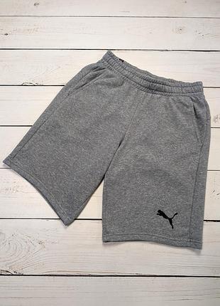 Мужские серые повседневные шорты puma пума оригинал размер м m