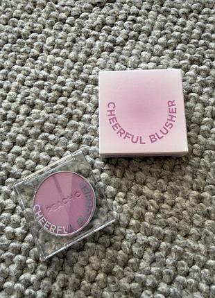 Румяна peach c cheerful blusher 05 mulberryful  4 г
