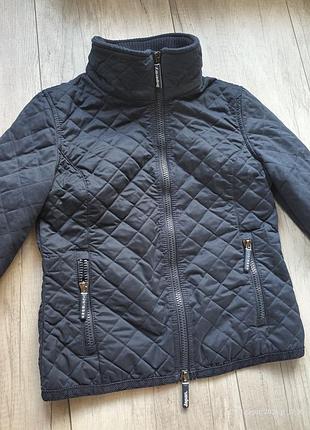 Жіноча демісезонна курточка superdry, вітровка р.м, стьобана куртка