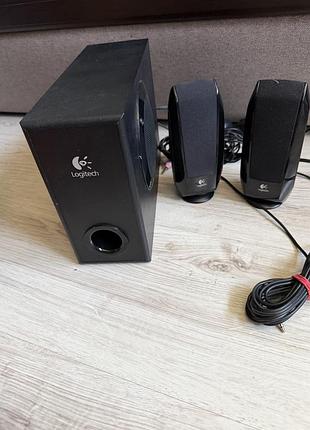 Колонки для компьютера ноутбука 2.1 logitech s220