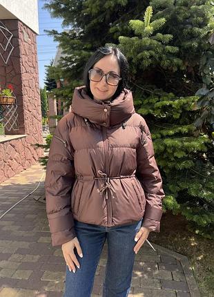 Оригінальна зимова куртка бренду clasna