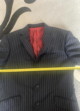 Преміальний чорний вовняний піджак m&s sartorial x timothy everest (тканина alfred brown)