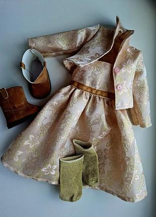 Оригинальный аутфит куклы katharina xmas edition götz / катарина готц