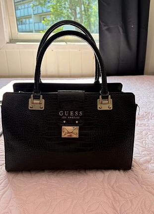 Оригинальный каркасная сумка бренд guess