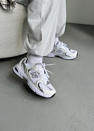 Кроссовки женские new balance 530 white/silver
