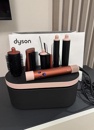 Стайлер dyson airwrap complete long strawberry bronze/blush pink
