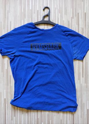Синя футболка gymshark