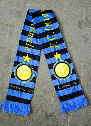 Футбольный шарф в коллекцию fc inter milan