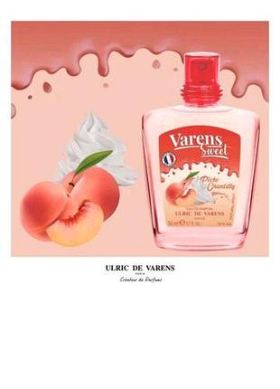 Ulric de varens varens sweet peche chantilly парфумована вода жіноча, 50 мл