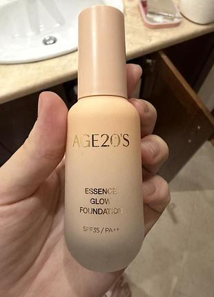 Age 20’s essence glow foundation 13 ivory