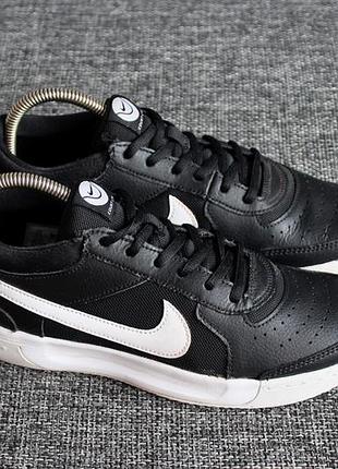 Кроссовки для тенниса nike zoom court lite 3 cly оригинал нат кожа