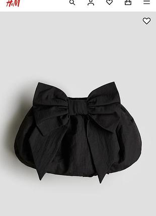 Дитяча спідниця-балон від бренду h&m (модель bow-detail balloon skirt).