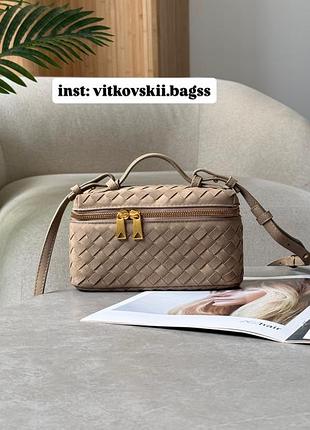 Сумочка nostra suede bag brown/gold🔥