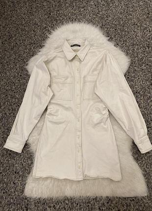Джинсова сукня сорочка zara 100826