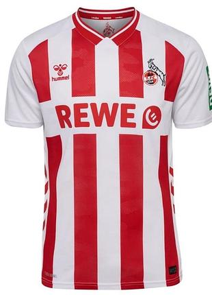 Футбольная форма, футболка, джерси hummel  fc köln home jersey 2025/2026 white men