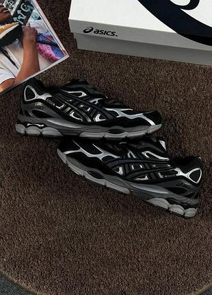 Стильные кроссовки asics gel-nyc gore-tex'black&amp;silver'