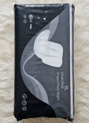 Прокладки 21 шт. при недержании мочи vivactive shaped pads night maxi