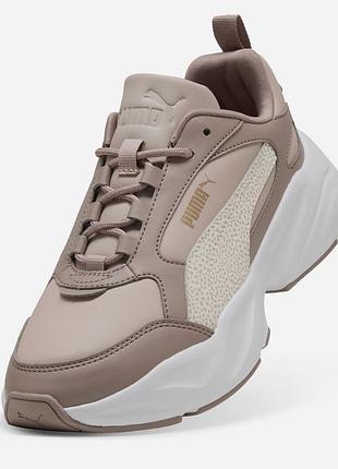 Нові шкіряні жіночі кросівки puma cassia 2.0