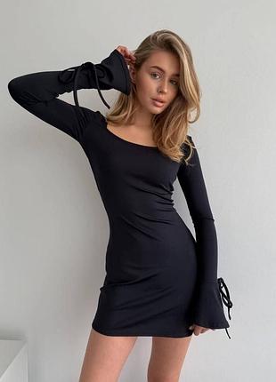 Идеальное мини платье, графит