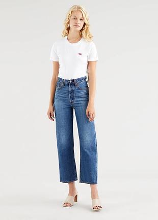 Оригінальні круті джинси levi’s ribcage straight