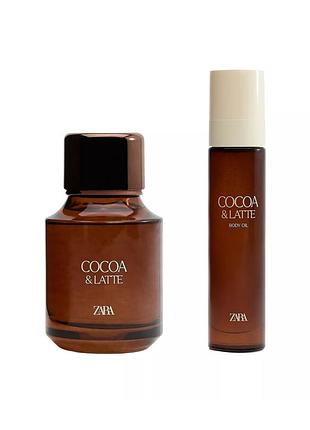 Набір парфум cocoa latte 100 мл та  body oil  50ml