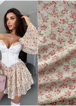 Нове корсетне плаття з пишними рукавами 🎀