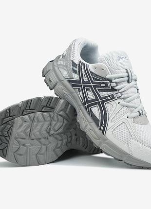 Asics gel-kahana 8 light grey dark stripes