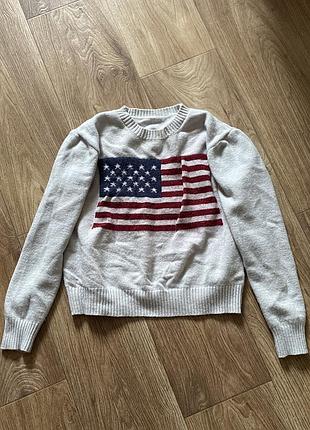 Светр з прапором сша