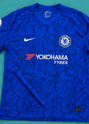 Футбольна футболка chelsea fc nike dri-fit синя чоловіча m