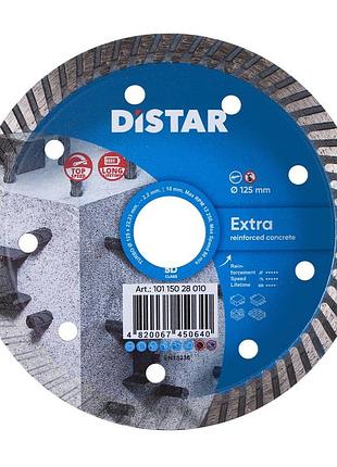 Коло алмазний відрізний distar turbo 125 extra 125 мм x 2,2 мм x 22.23 мм