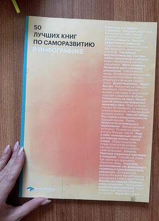 50 кращих книжок по розвитку в інфо графіці