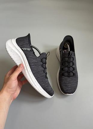 Кроссовки skechers slip-ins: ultra flex 3.0 44(28см) summits uno premier