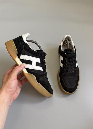 Кроссовки hogan b90 black sneakers uomo b93 41(26.5cm)
