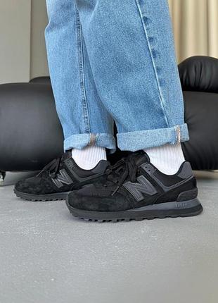 Кросівки жіночі new balance 574 legacy classic black