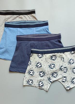 Трусы боксеры primark 8-9 лет 134 см 4 шт