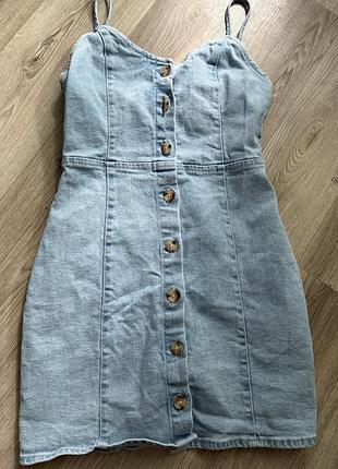 Платье джинсовое 5