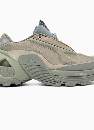 Кроссовки мужские, кроссовки женские, 1в1 люкс качество, кожа, adidas edge runner beige/khaki, sky-adi-0532