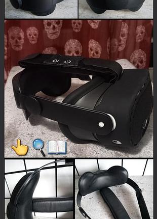 Vr-очки meta quest 3s 128gb black cat. кастомный шлем виртуальной реальности meta quest 3s с джойстиками и аксессуарами чёрный скин