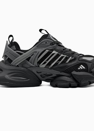 Кроссовки мужские, кроссовки женские, 1в1 люкс качество, кожа, adidas vento xlg deluxe black, sky-adi-0519
