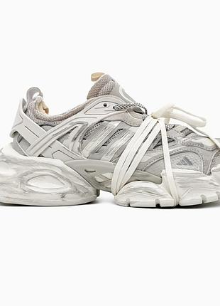 Кроссовки мужские, кроссовки женские, 1в1 люкс качество, кожа, adidas vento xlg deluxe beige/grey, sky-adi-0521