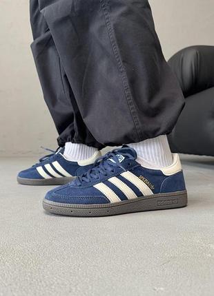 Чоловічі кросівки adidas handball spezial indigo / smb+ 🔗
