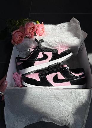 Nike sb dunk low wmns lace pack - regal black pink