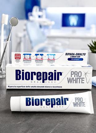 Biorepair pro white зубна паста відбілююча, 60 мл