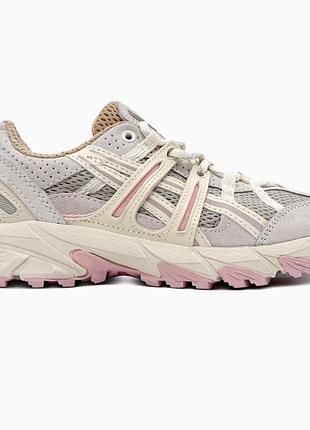 Кросівки чоловічі, кросівки жіночі, 1в1 люкс якість, шкіра, asics gel-sonoma 15-50 beige/pink, sky-asc-0224