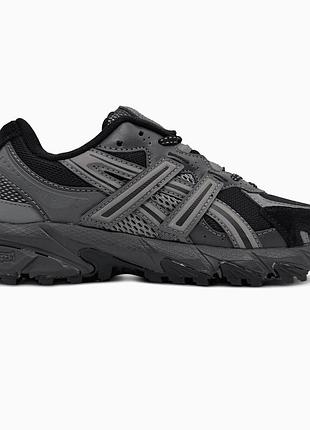 Кроссовки мужские, кроссовки женские, 1в1 люкс качество, кожа, asics gel-sonoma tr62 black/graphite grey, sky-asc-0261