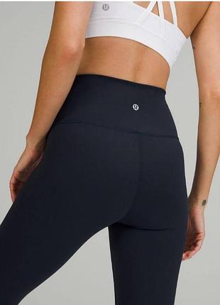 Черные леггинсы лосины lululemon